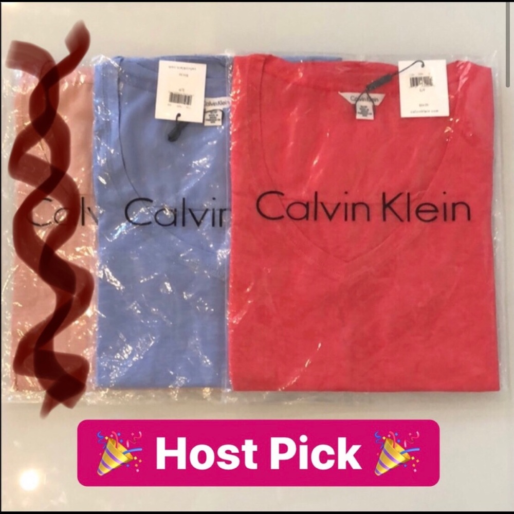 HP NWT 🆕 Calvin Klein V-Neck Top